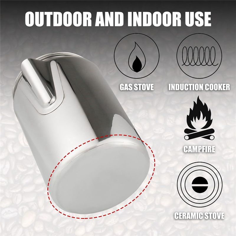 Cafeteiras de Fogão para Campi - Camp Percolator Coffee avaliação e preço