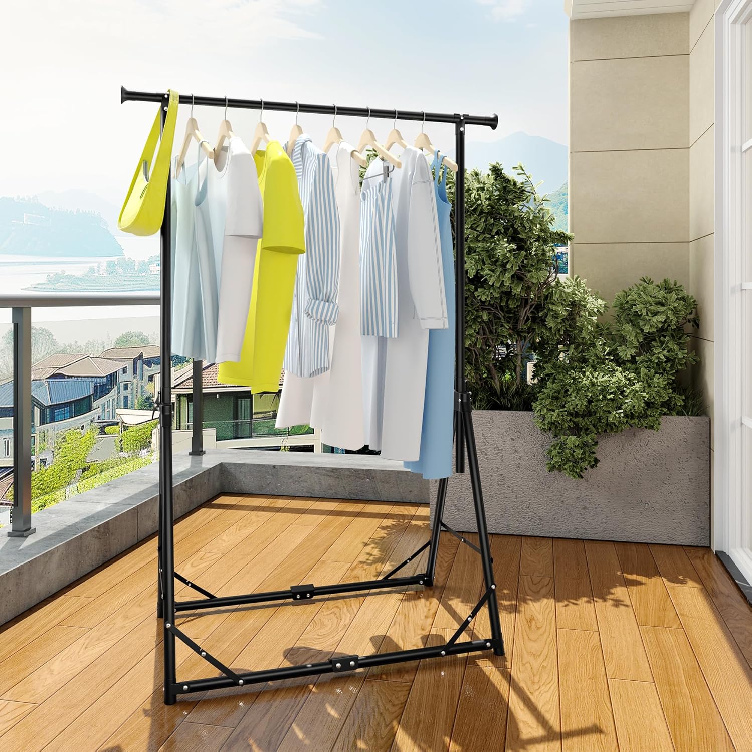 Suporte de Roupas Dobrável HOM - Camping Outdoor Clothing avaliação e preço
