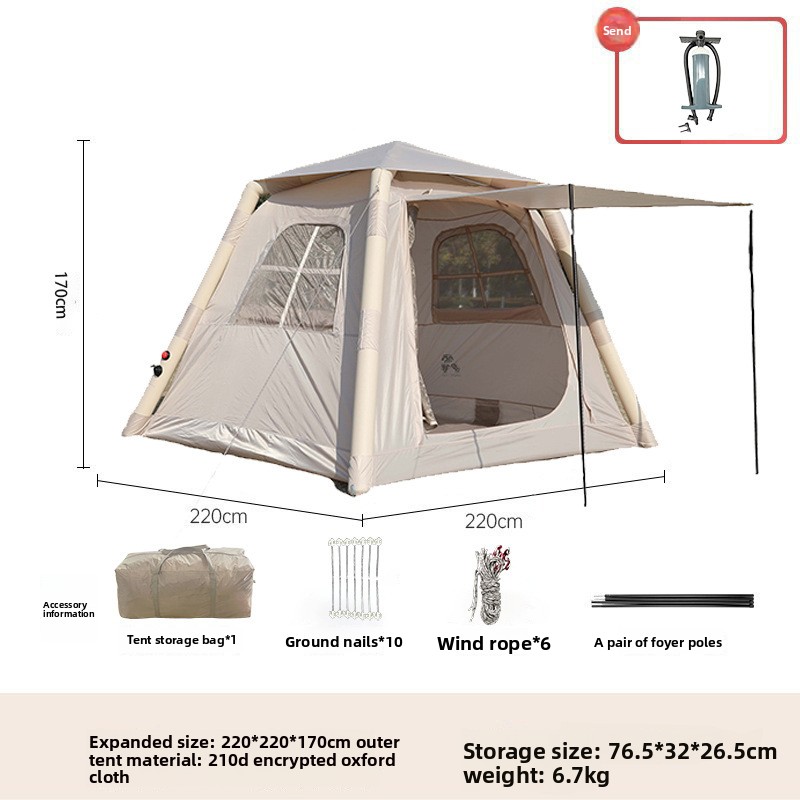 5 ㎡   Tenda de Luxo para Campi - Outdoor Camping Furniture avaliação e preço