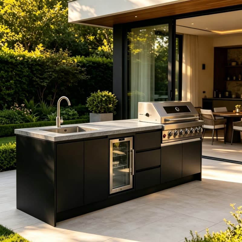 Mesa de Cozinha Dobrável para  - Outdoor Camping Kitchen With Sink avaliação e preço