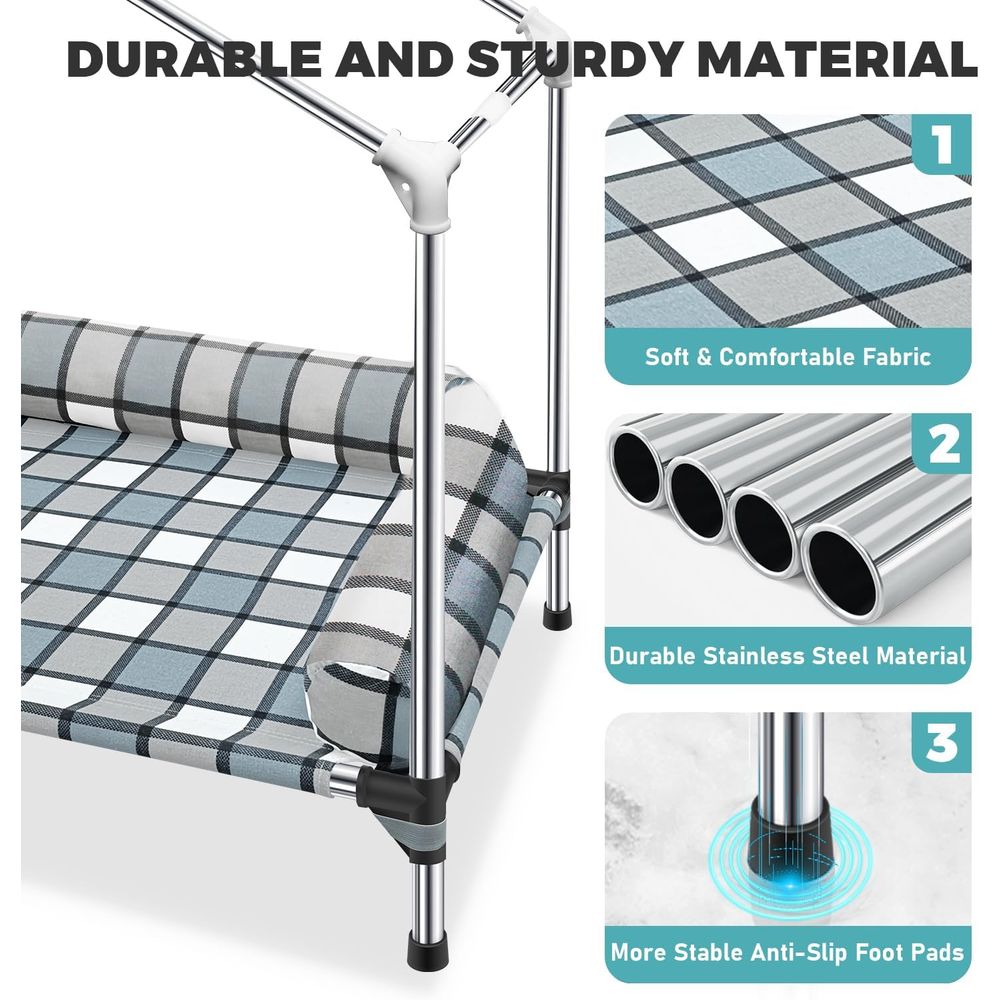 Cama Elevada para Cães e Pets  - Camping Outdoor Or Indoor avaliação e preço
