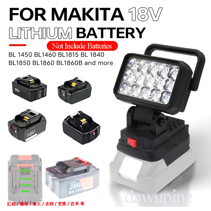 Para makita 18v li-ion bateria - Outdoor Camping Adventure Lamp avaliação e preço