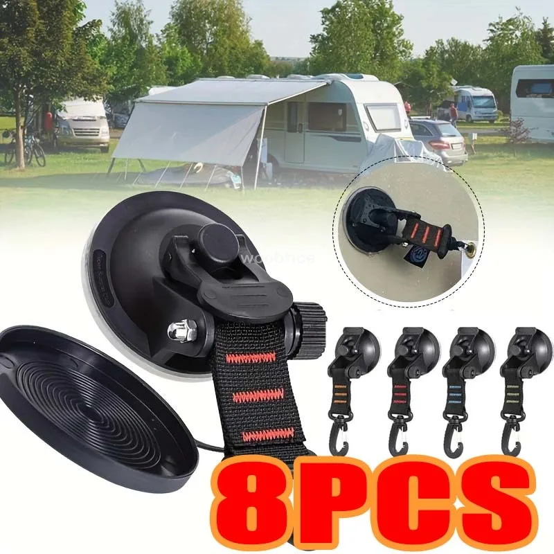 1/8 Peças de Ventosas para Bar - Outdoor Camping Gazebo avaliação e preço