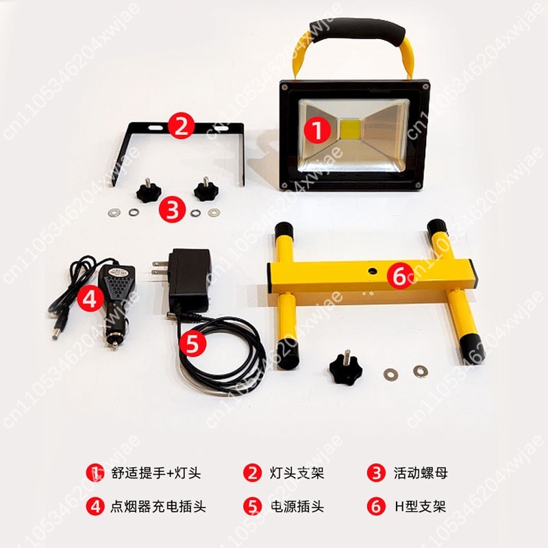Holofote LED portátil à prova  - Outdoor Camping Jobs avaliação e preço