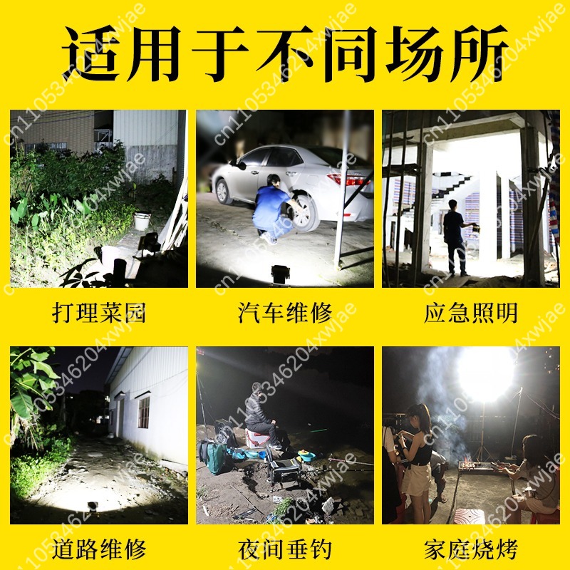 Holofote LED portátil à prova  - Outdoor Camping Jobs avaliação e preço