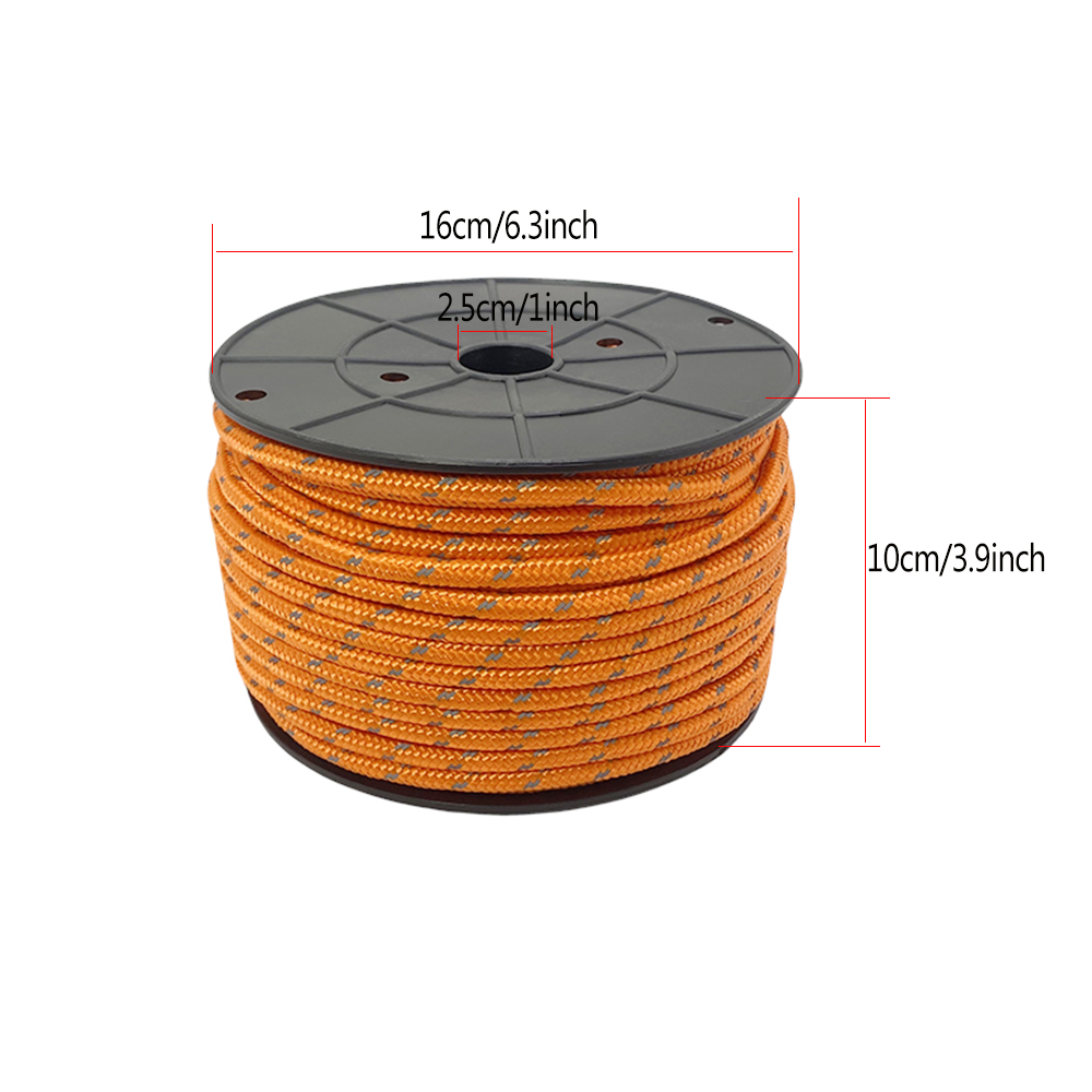 Corda de Nylon Refletiva 6mm 5 - Outdoor Camping Guy avaliação e preço