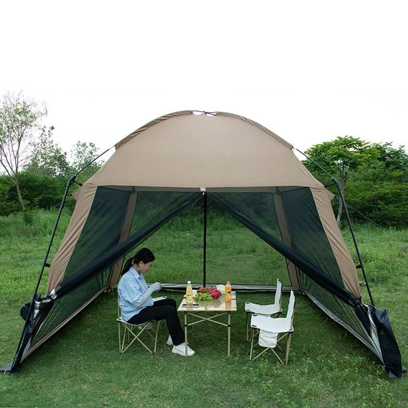 Tenda Portátil de Proteção Sol - Outdoor Camping Gazebo avaliação e preço