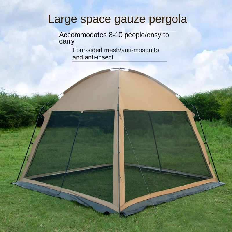 Tenda Portátil de Proteção Sol - Outdoor Camping Gazebo avaliação e preço