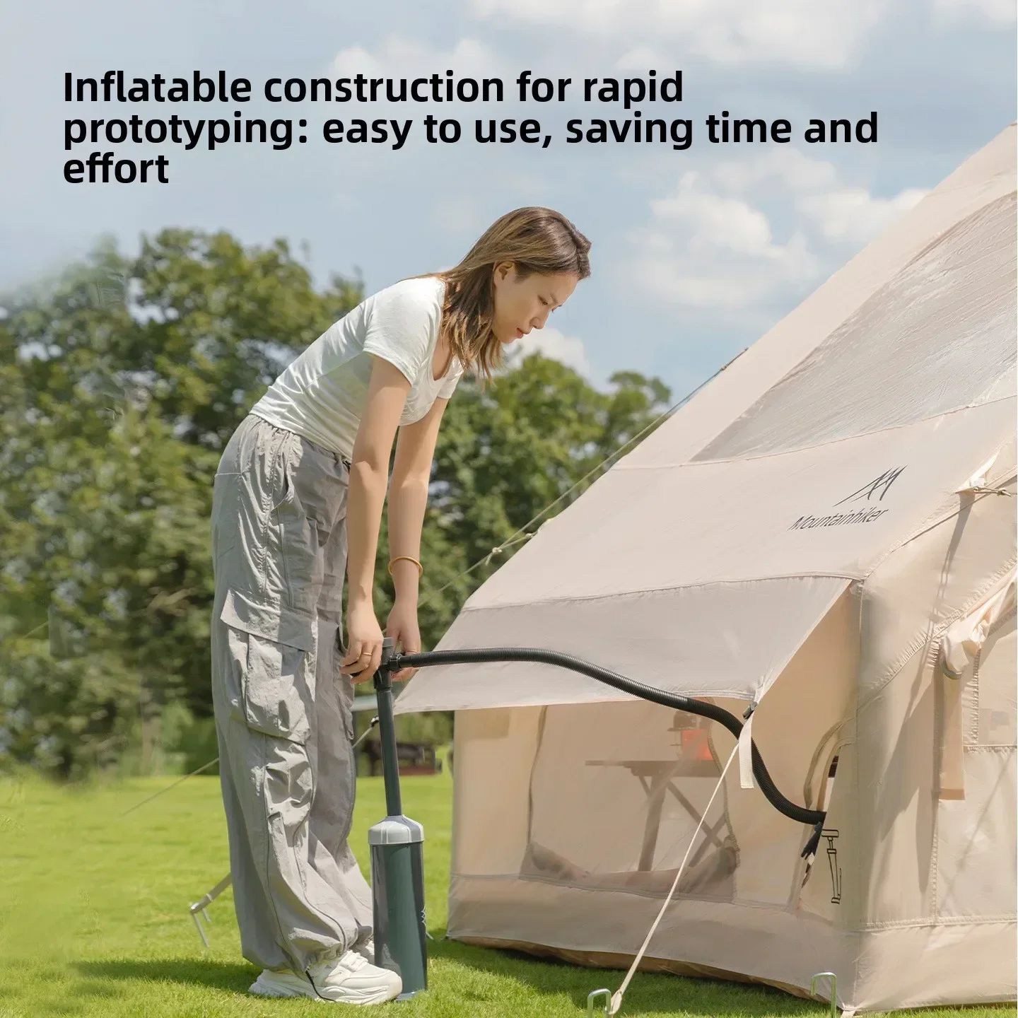 Tenda Inflável Extra Grande MO - Outdoor Camping Gazebo avaliação e preço