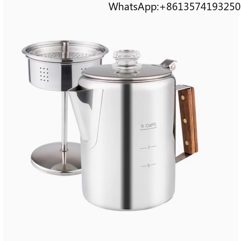 Cafeteira de Fogão para Campin - Camp Percolator Coffee avaliação e preço