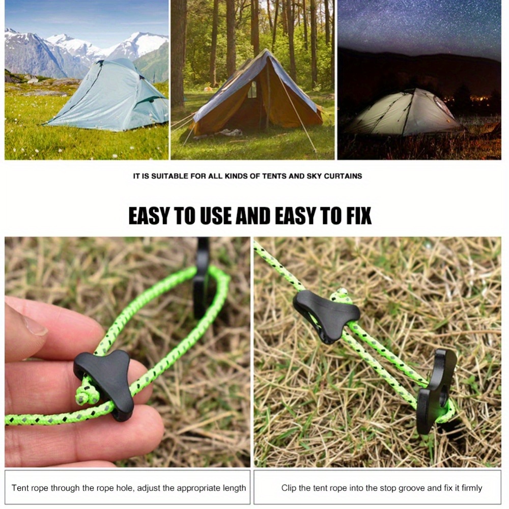 10 pçs barraca de acampamento  - Outdoor Camping Extension Cord avaliação e preço