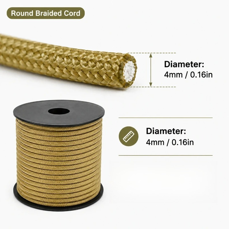 Corda Paracord 550 de 4mm, 30/ - Outdoor Camping Extension Cord avaliação e preço