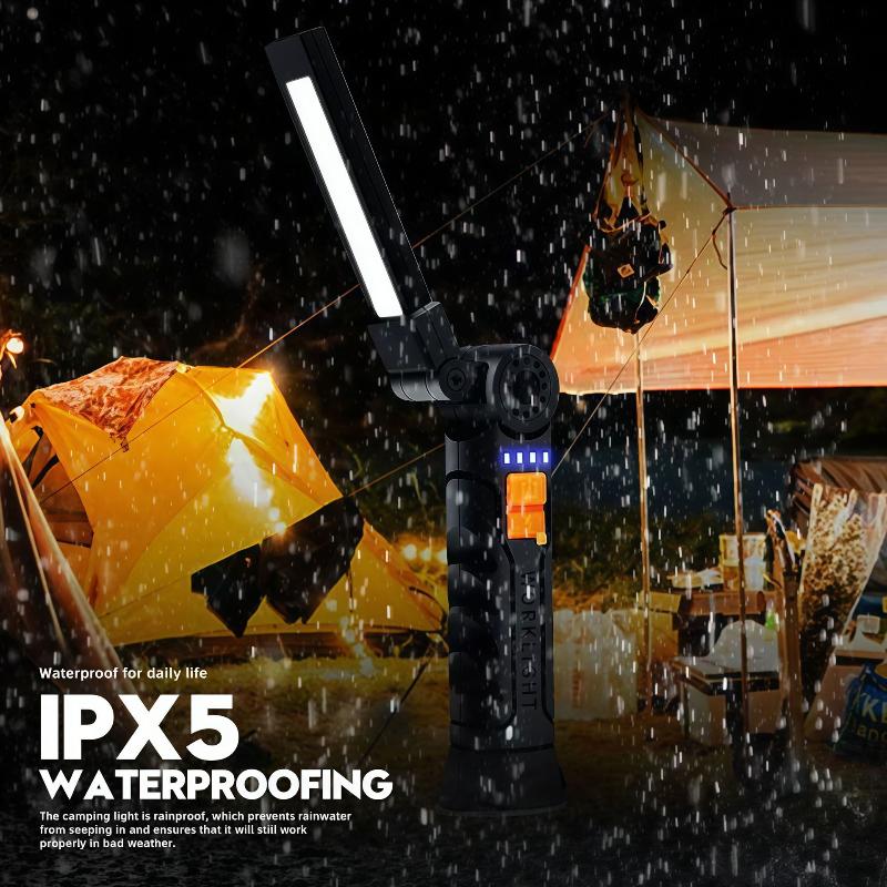 Lanterna led recarregável, luz - Outdoor Camping Jobs avaliação e preço