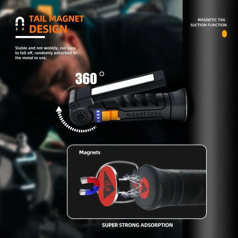 Lanterna led recarregável, luz - Outdoor Camping Jobs avaliação e preço