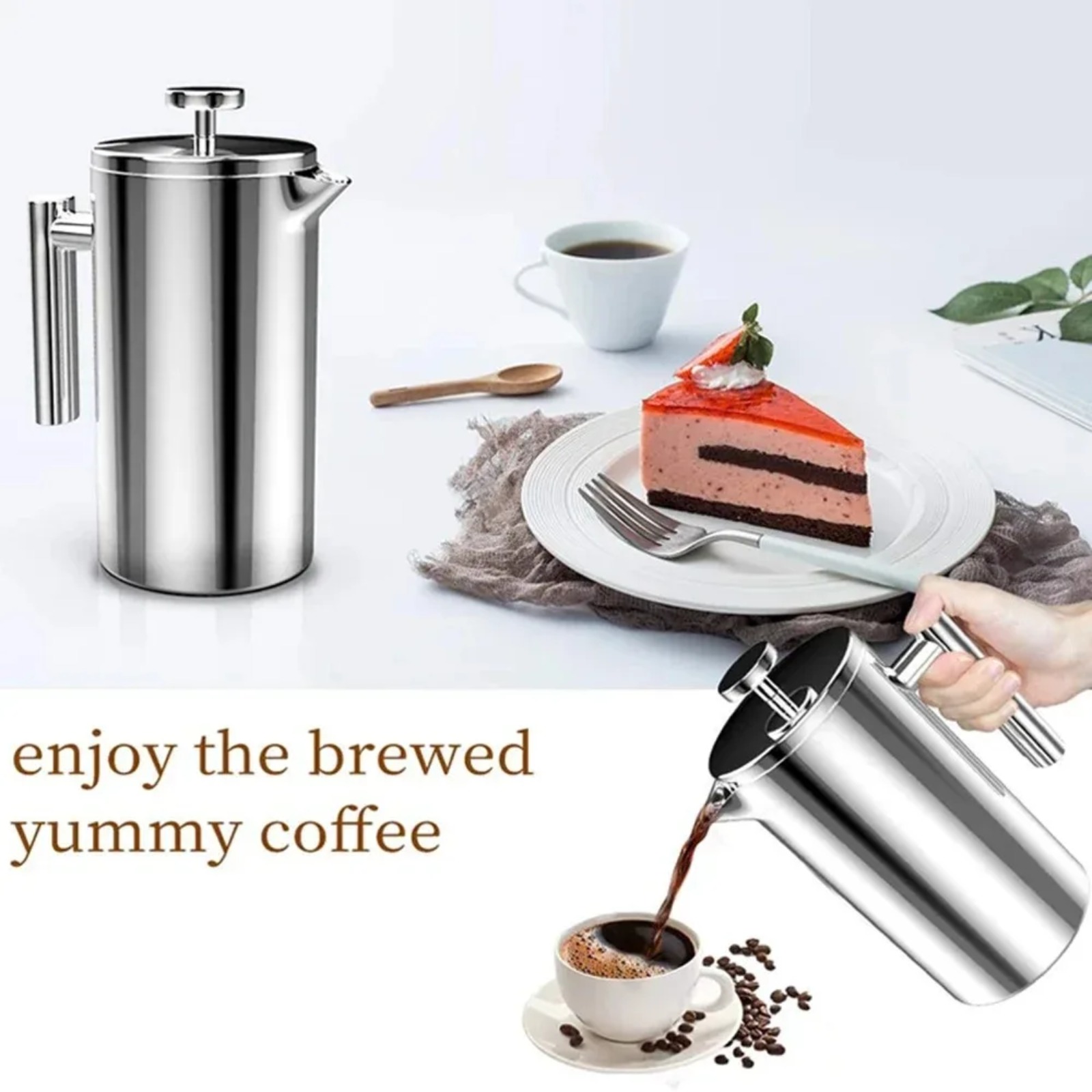 Cafeteira Francesa Portátil de - Camp Percolator Coffee avaliação e preço