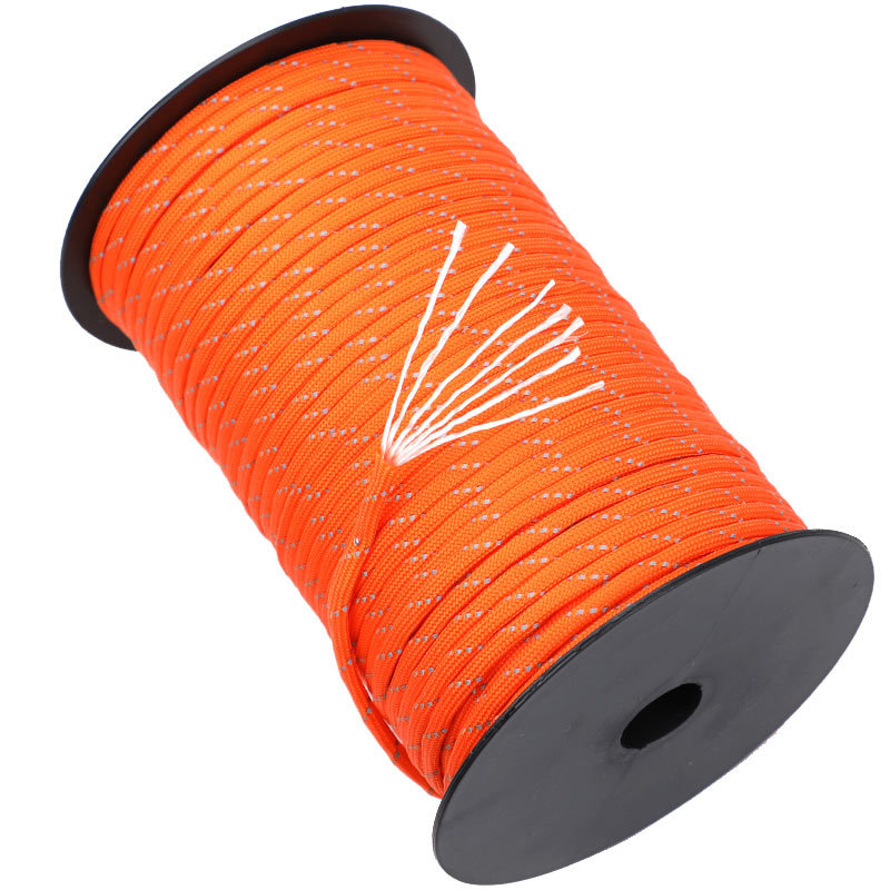 10m reflexivo paracord 550 cab - Outdoor Camping Extension Cord avaliação e preço