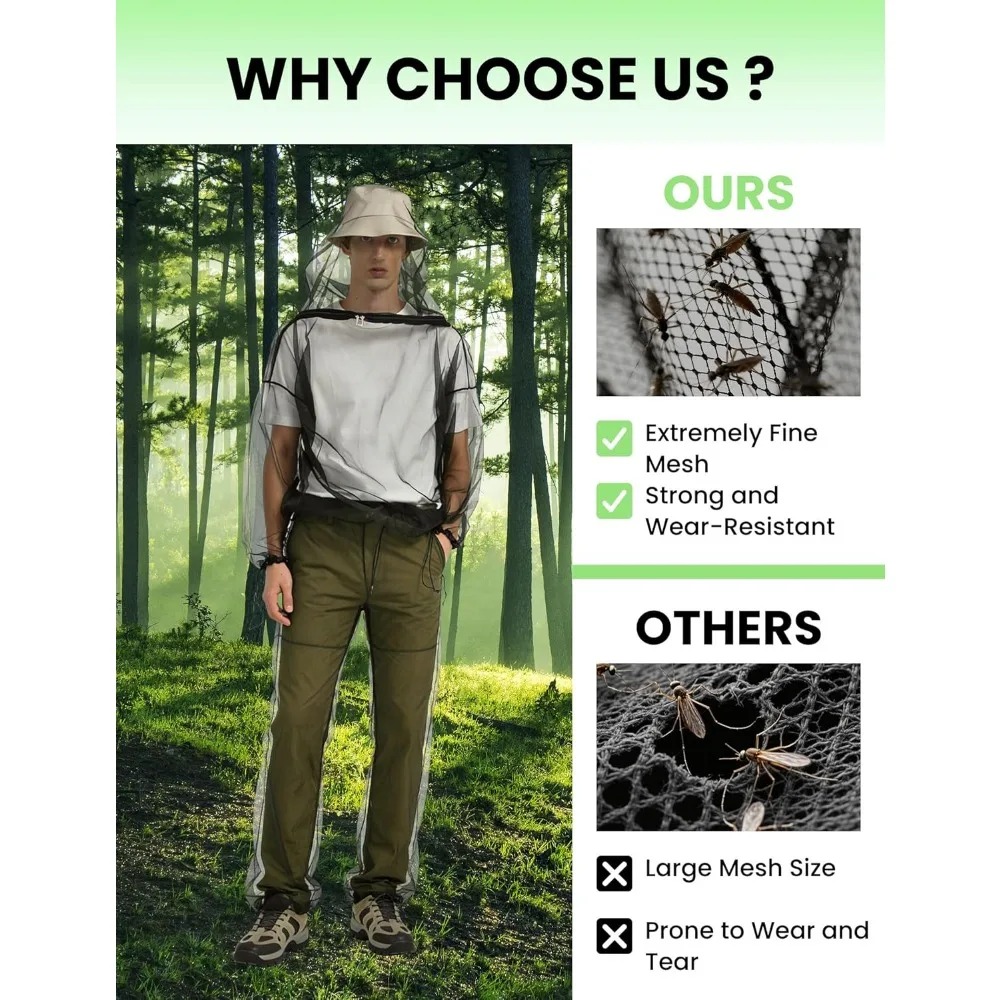 Conjunto de Proteção Contra Mo - Camping Outdoor Clothing avaliação e preço