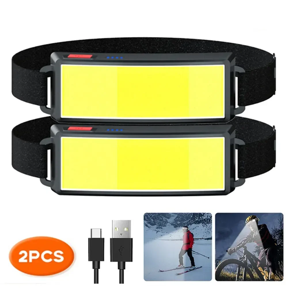 Faróis LED Portáteis COB para  - Outdoor Camping Adventure Lamp avaliação e preço