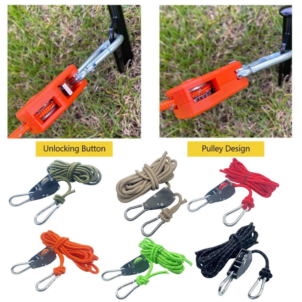 Tensor de corda de dossel, con - Outdoor Camping Extension Cord avaliação e preço