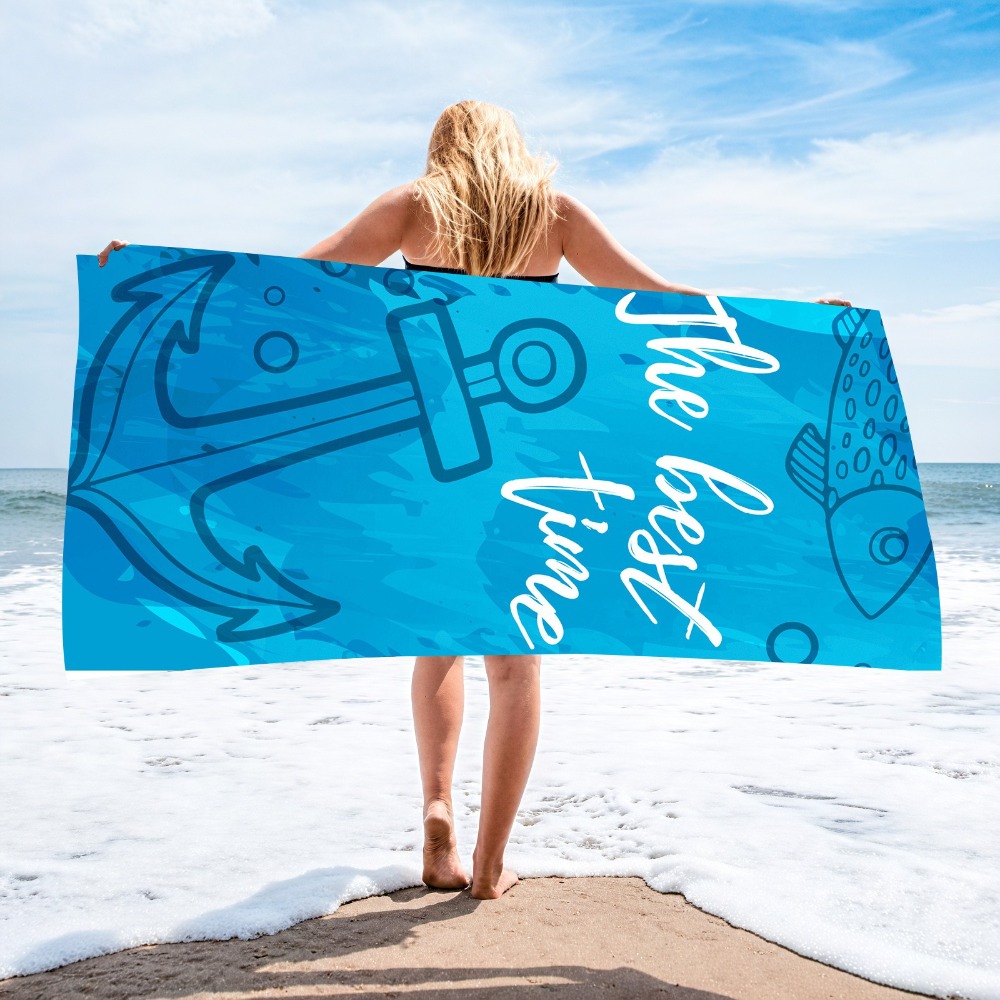 Toalha de Praia Anchor 70x140C - Camp Towel Microfiber avaliação e preço