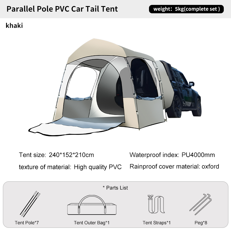 Barraca suv de bolha transpare - Outdoor Camping Van Tent avaliação e preço