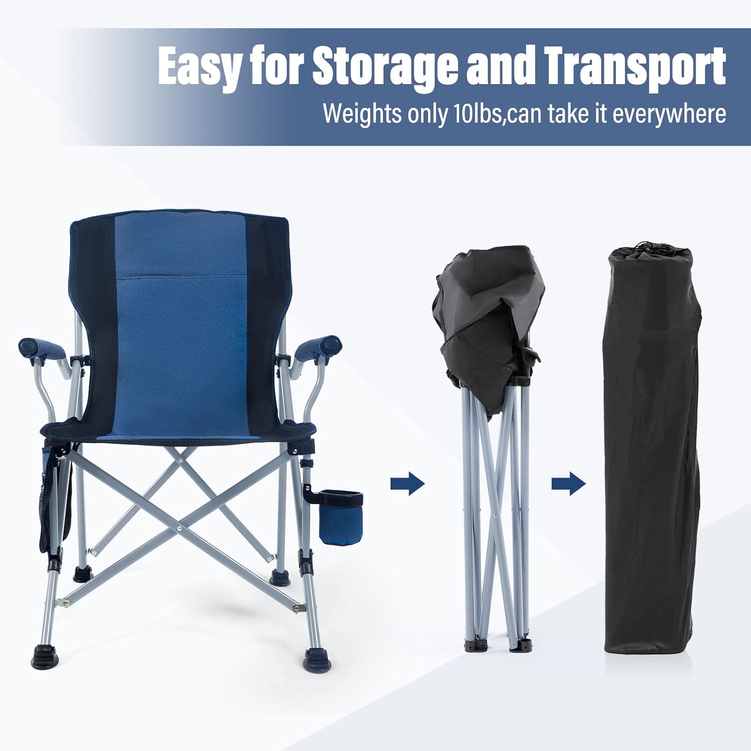 Cadeira de Praia Portátil e Do - Outdoor Camping Chairs avaliação e preço
