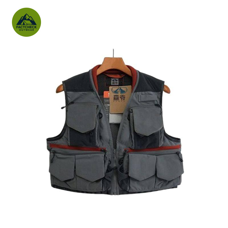Colete de Pesca de Luxo FACTCH - Outdoor Camping Gear Brands avaliação e preço