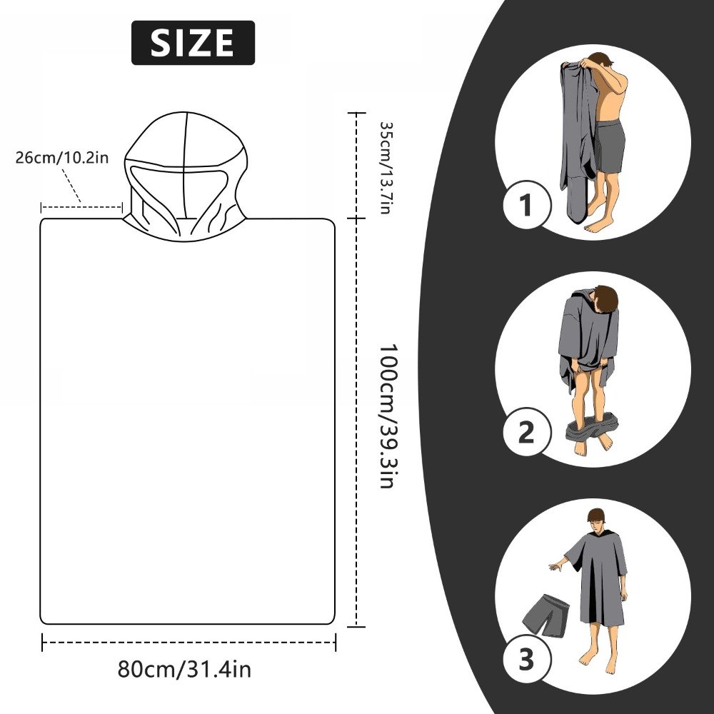 Roupão de Banho Feminino Flami - Camp Towel Microfiber avaliação e preço