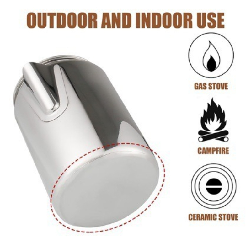 Cafeteira de Aço Inoxidável 6, - Camp Percolator Coffee avaliação e preço