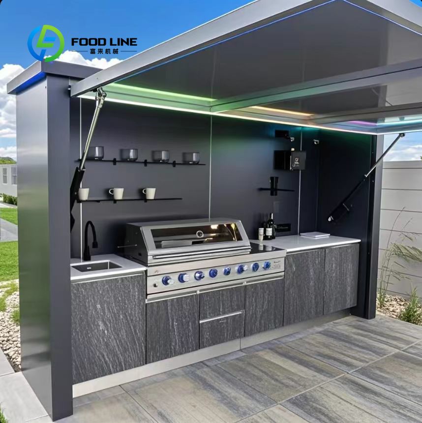 Carrinho de Cozinha Portátil P - Outdoor Camping Kitchen With Sink avaliação e preço
