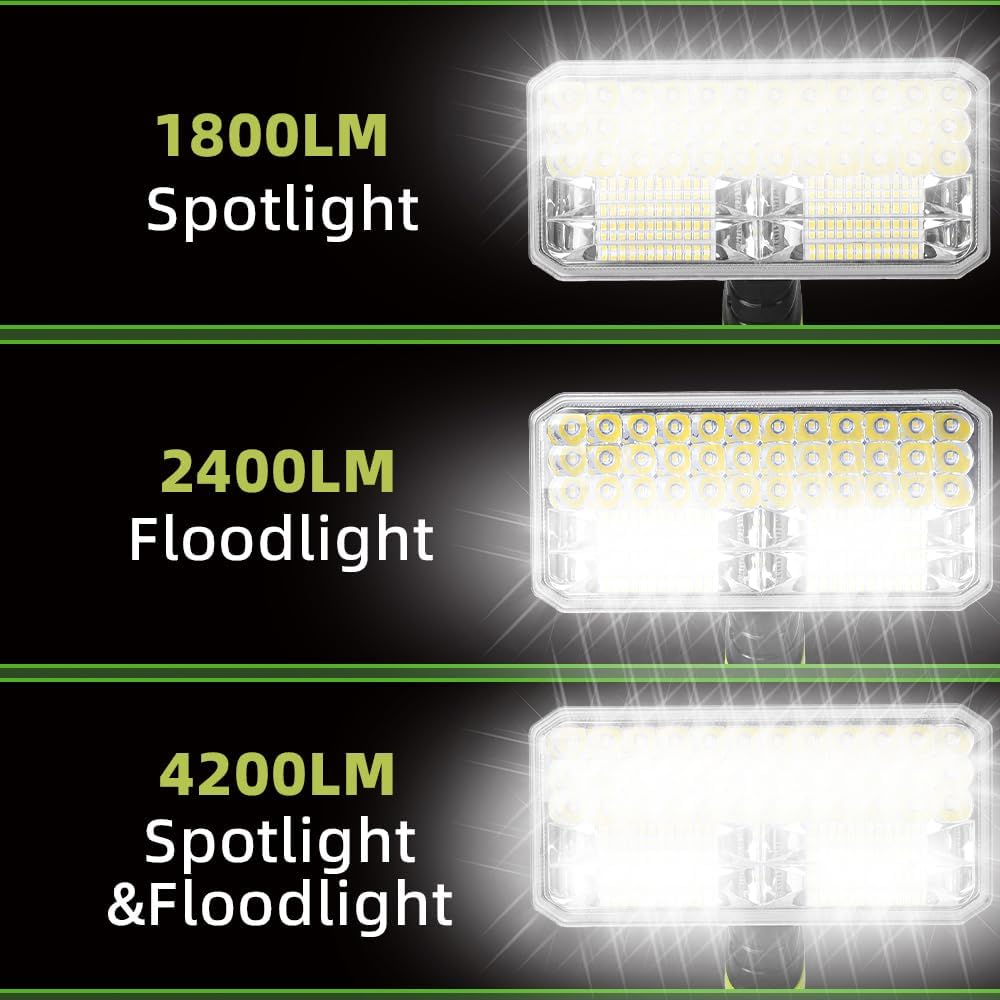 Lanterna LED sem fio 40W 4200L - Outdoor Camping Jobs avaliação e preço