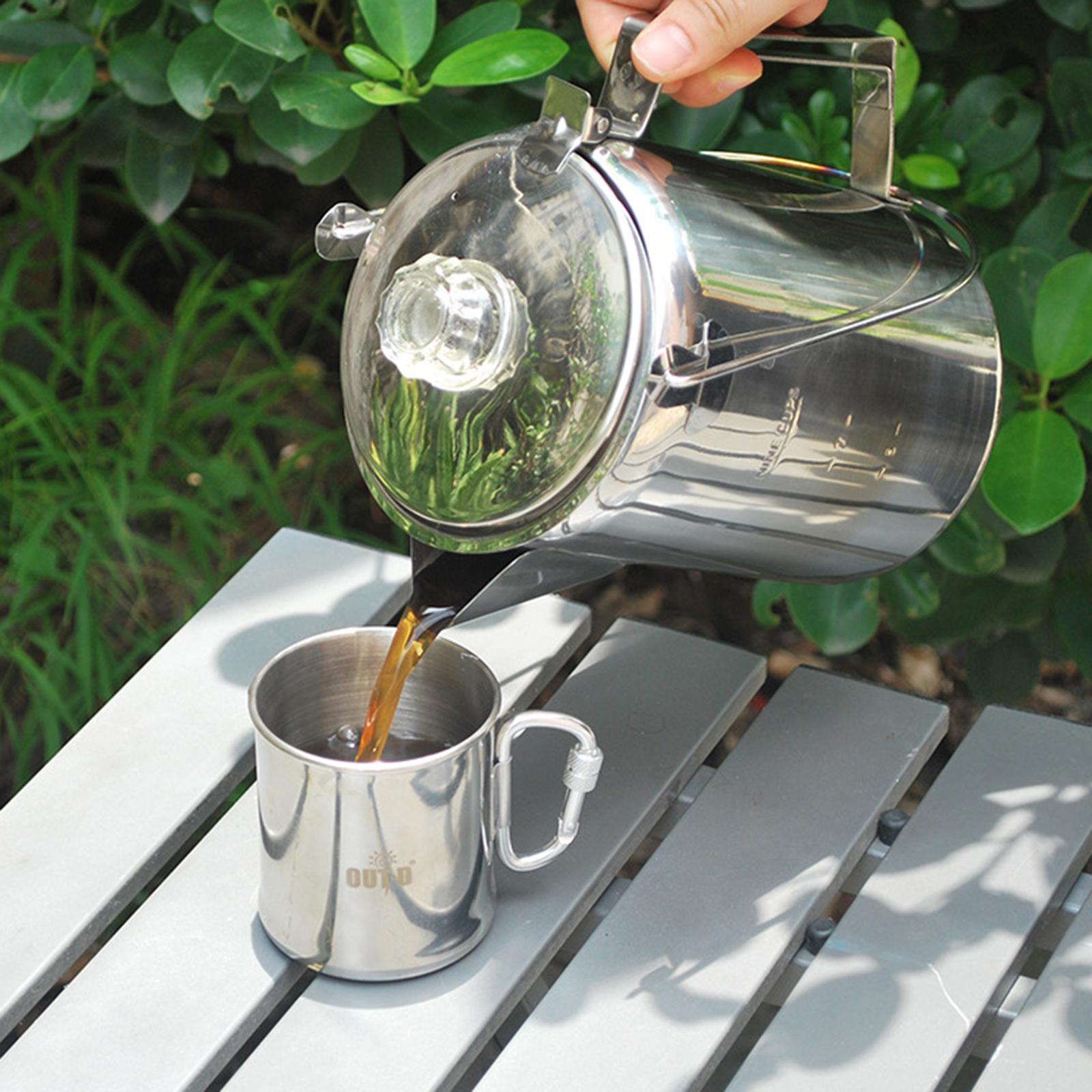 Cafeteira de Camping em Aço In - Camp Percolator Coffee avaliação e preço