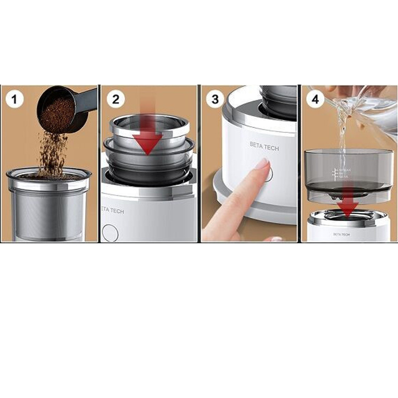 Cafeteira Portátil Automática  - Camp Percolator Coffee avaliação e preço
