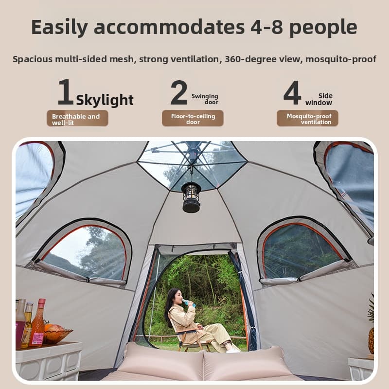 Tenda de Camping Portátil Pers - Camping Zelt Outdoor avaliação e preço