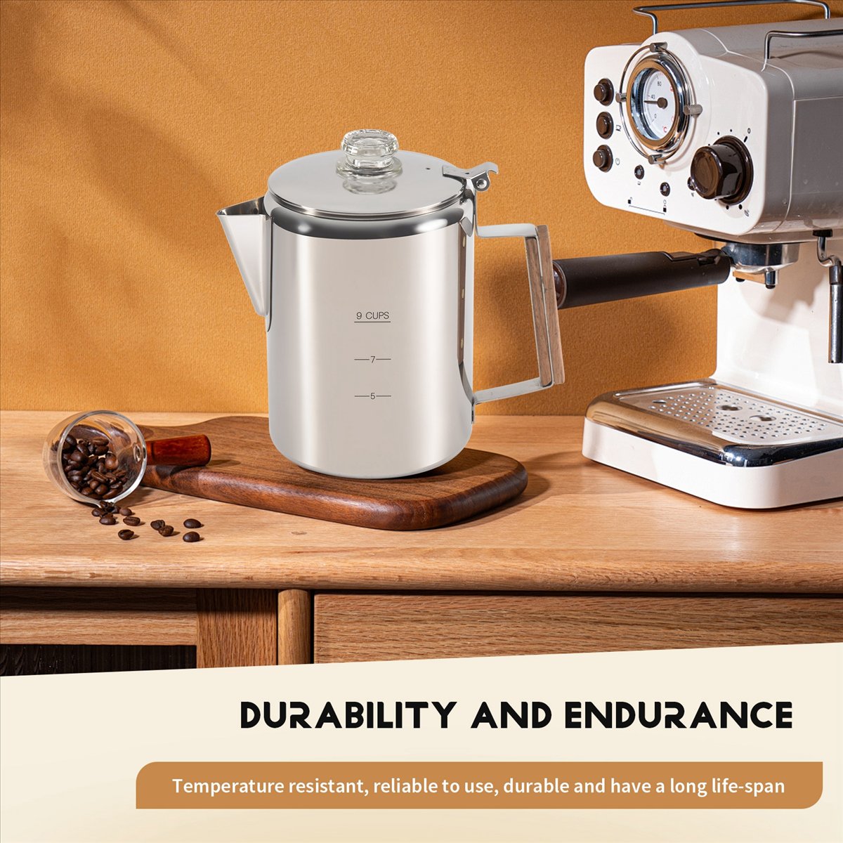 Cafeteira HITL para Fogão, Per - Camp Percolator Coffee avaliação e preço