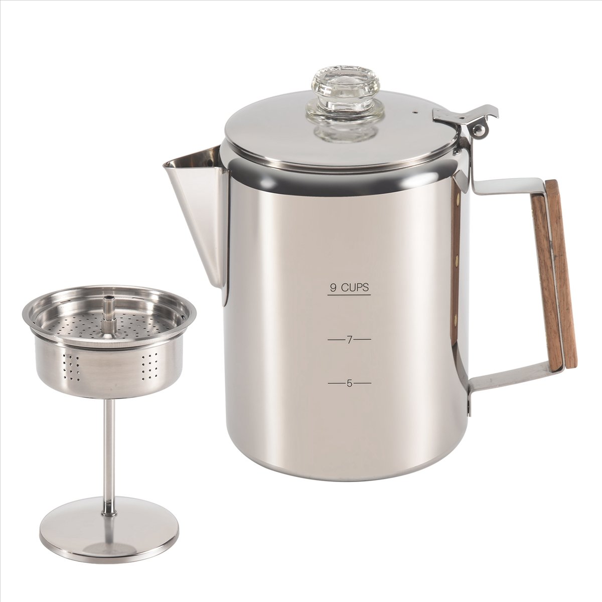 Cafeteira HITL para Fogão, Per - Camp Percolator Coffee avaliação e preço