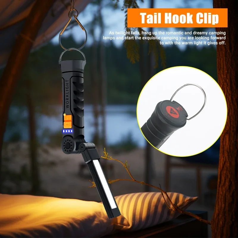 Lanterna led cob portátil reca - Outdoor Camping Adventure Lamp avaliação e preço
