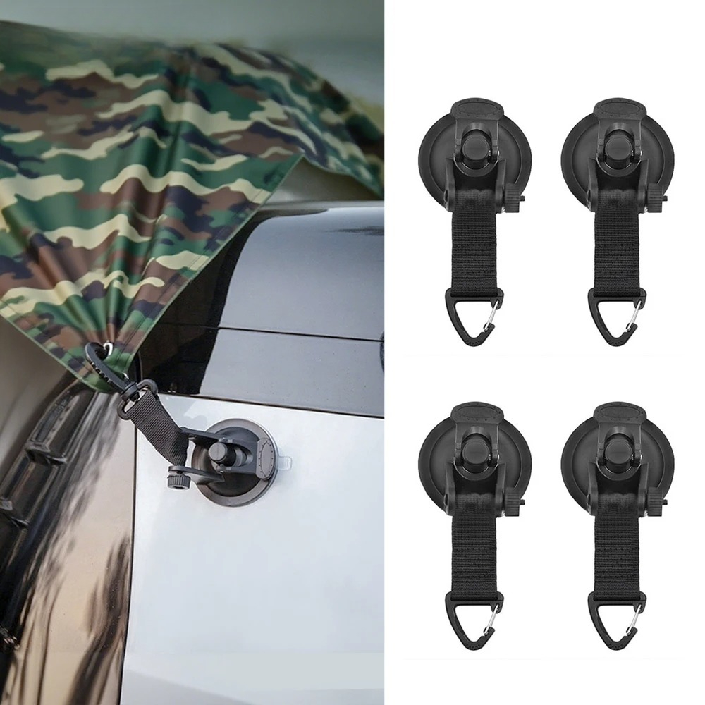 2/4 peças Fivela de Sucção par - Outdoor Camping Van Tent avaliação e preço