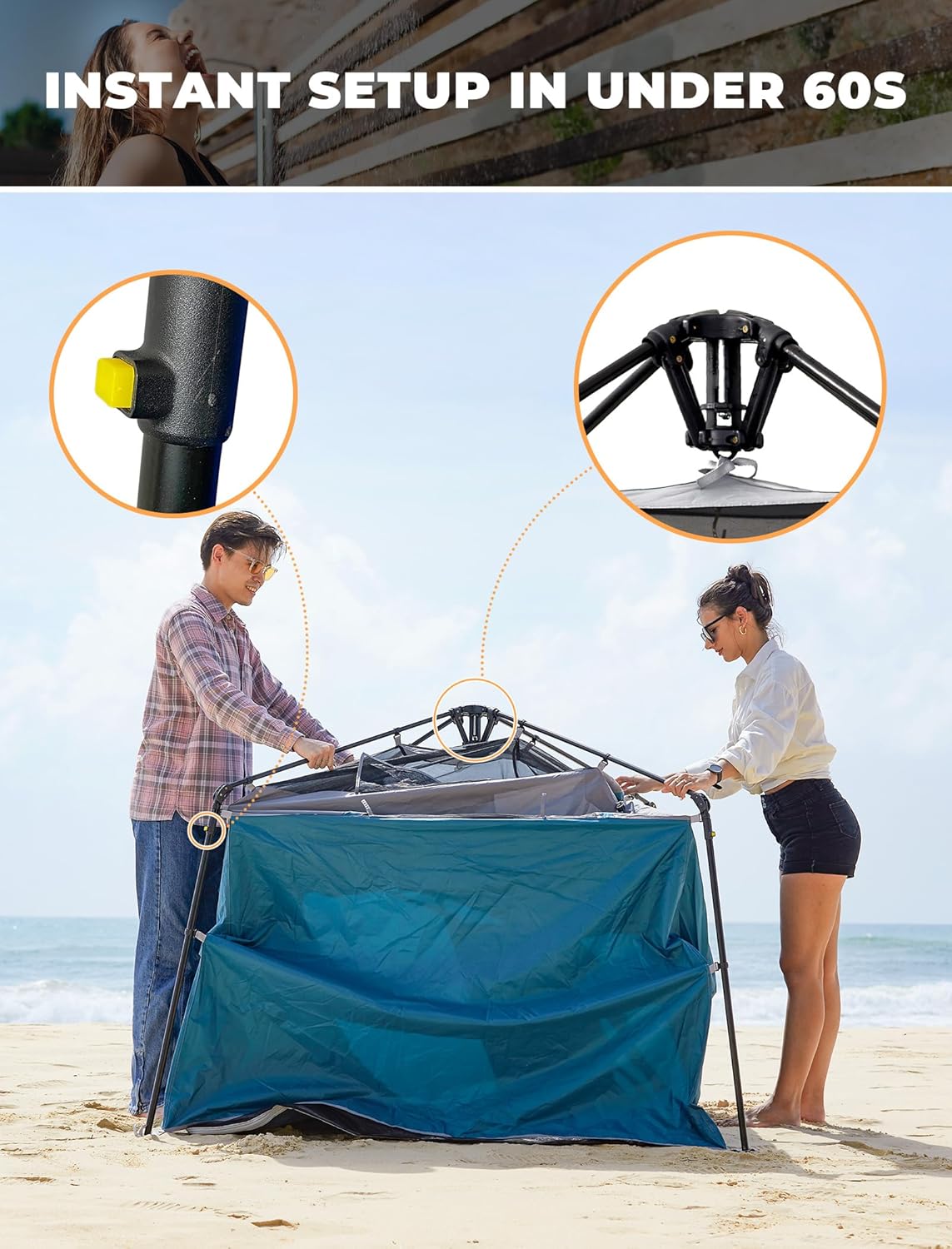 Tenda de Privacidade Portátil  - Outdoor Und Camping avaliação e preço