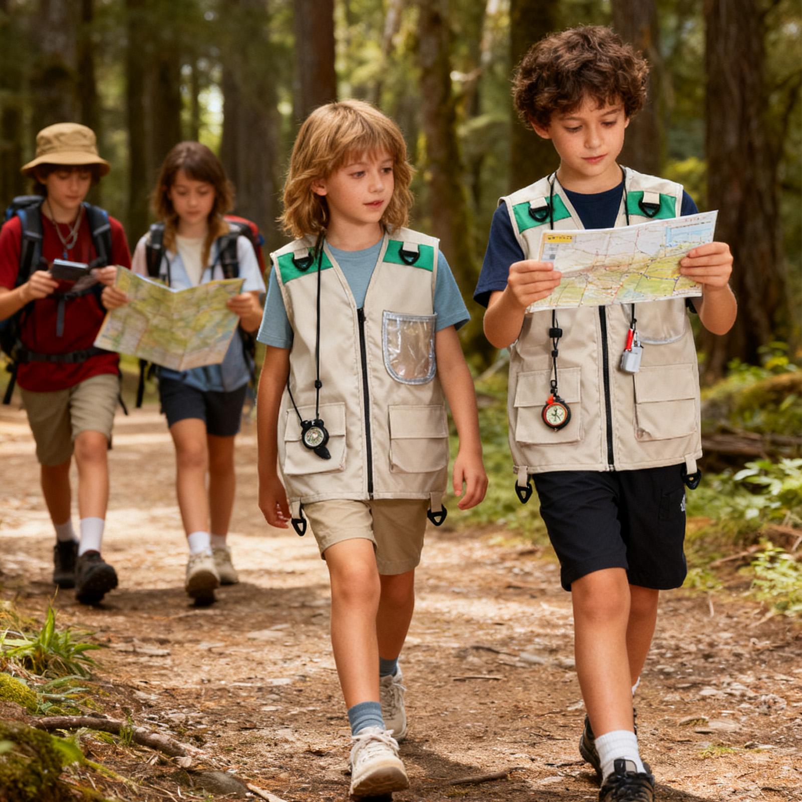Crianças colete de pesca sem m - Outdoor Camping Activities For Kids avaliação e preço
