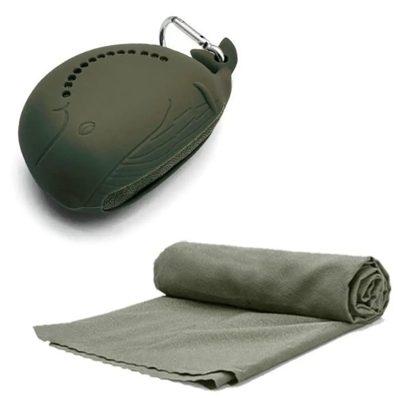 Capa de Silicone Portátil e To - Camp Towel Microfiber avaliação e preço