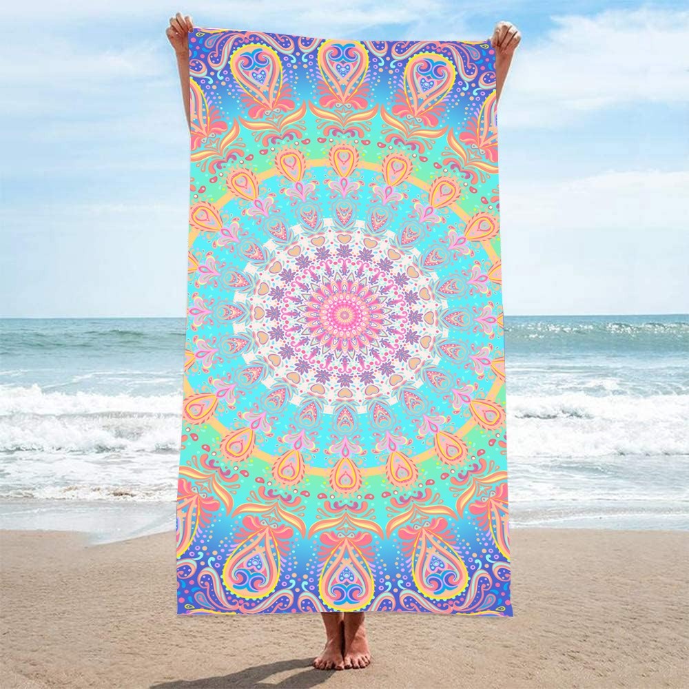 Toalha de praia com padrão mis - Camp Towel Microfiber avaliação e preço